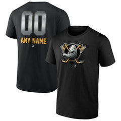 Anaheim Ducks Personalized Midnight Mascot Logo T-Shirt Sale
