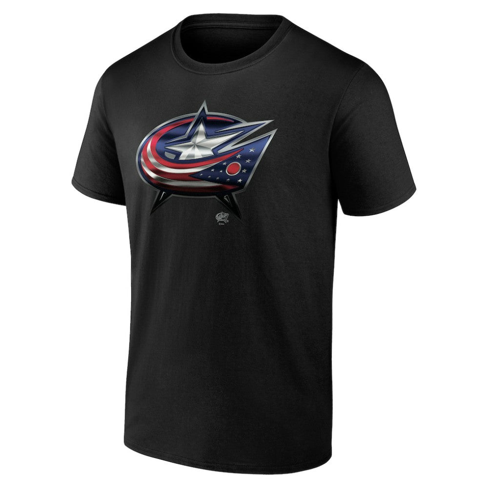 Columbus Blue Jackets Personalized Midnight Mascot Logo T-Shirt Sale
