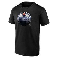 Edmonton Oilers Personalized Midnight Mascot Logo T-Shirt On Sale