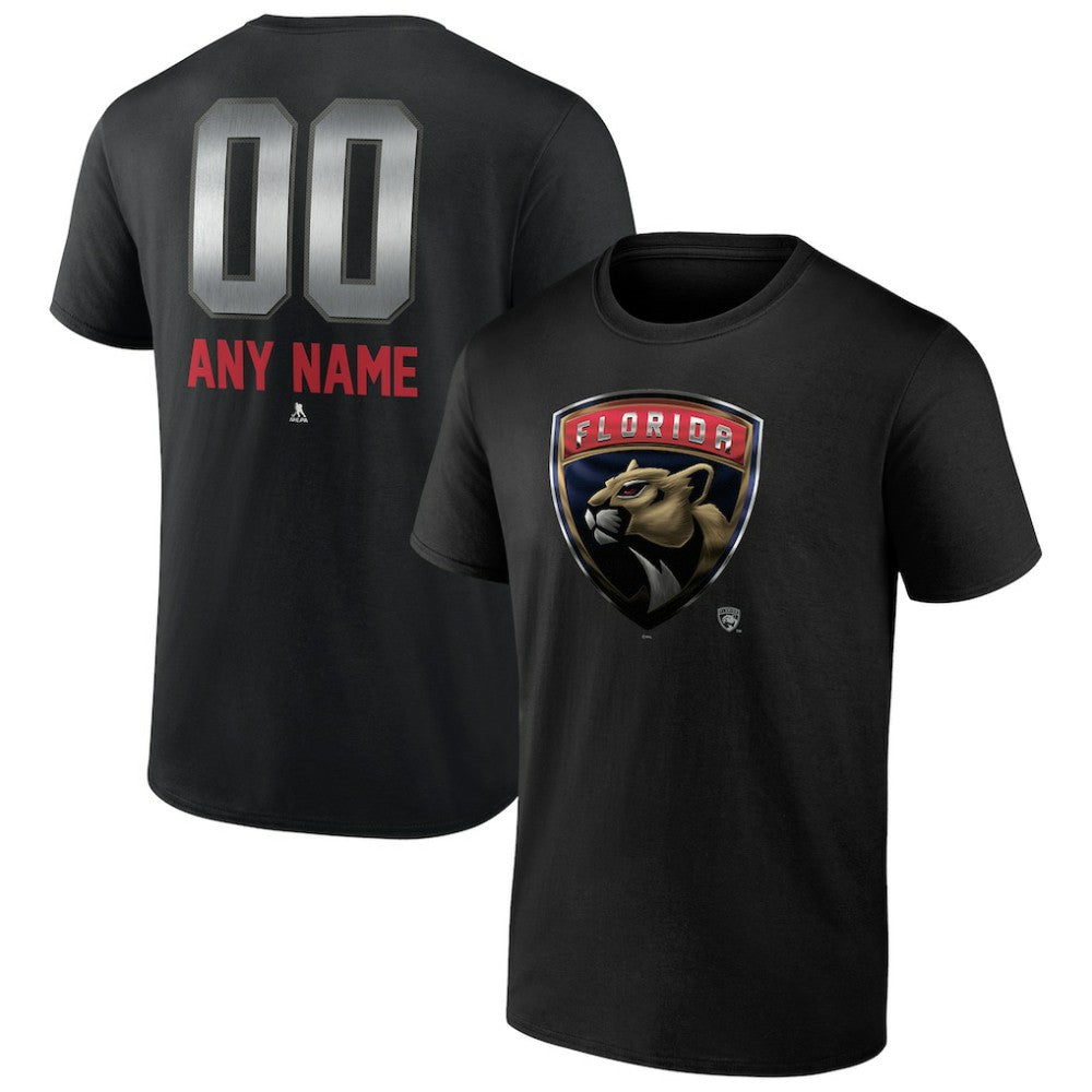 Florida Panthers Personalized Midnight Mascot Logo T-Shirt Online