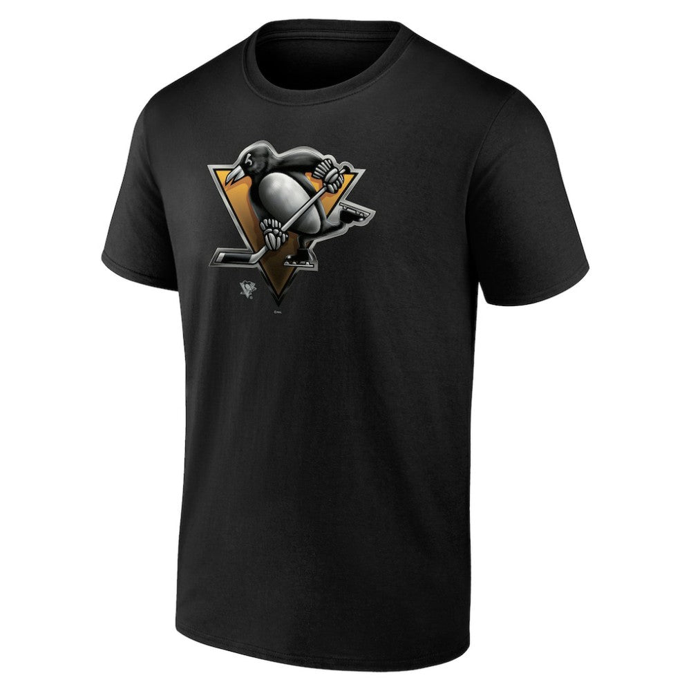 Pittsburgh Penguins Personalized Midnight Mascot Logo T-Shirt Outlet