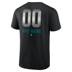San Jose Sharks Personalized Midnight Mascot Logo T-Shirt Online