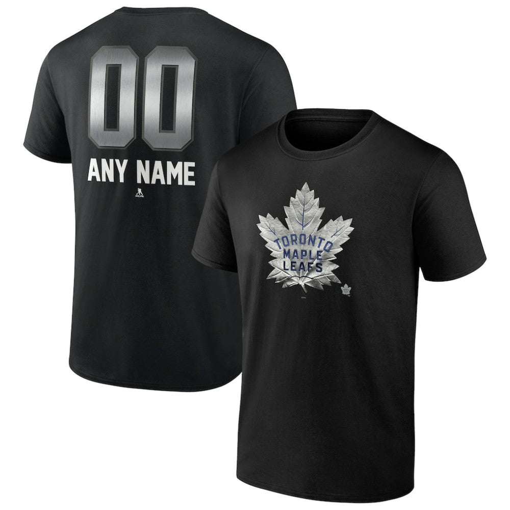 Toronto Maple Leafs Personalized Midnight Mascot Logo T-Shirt Outlet