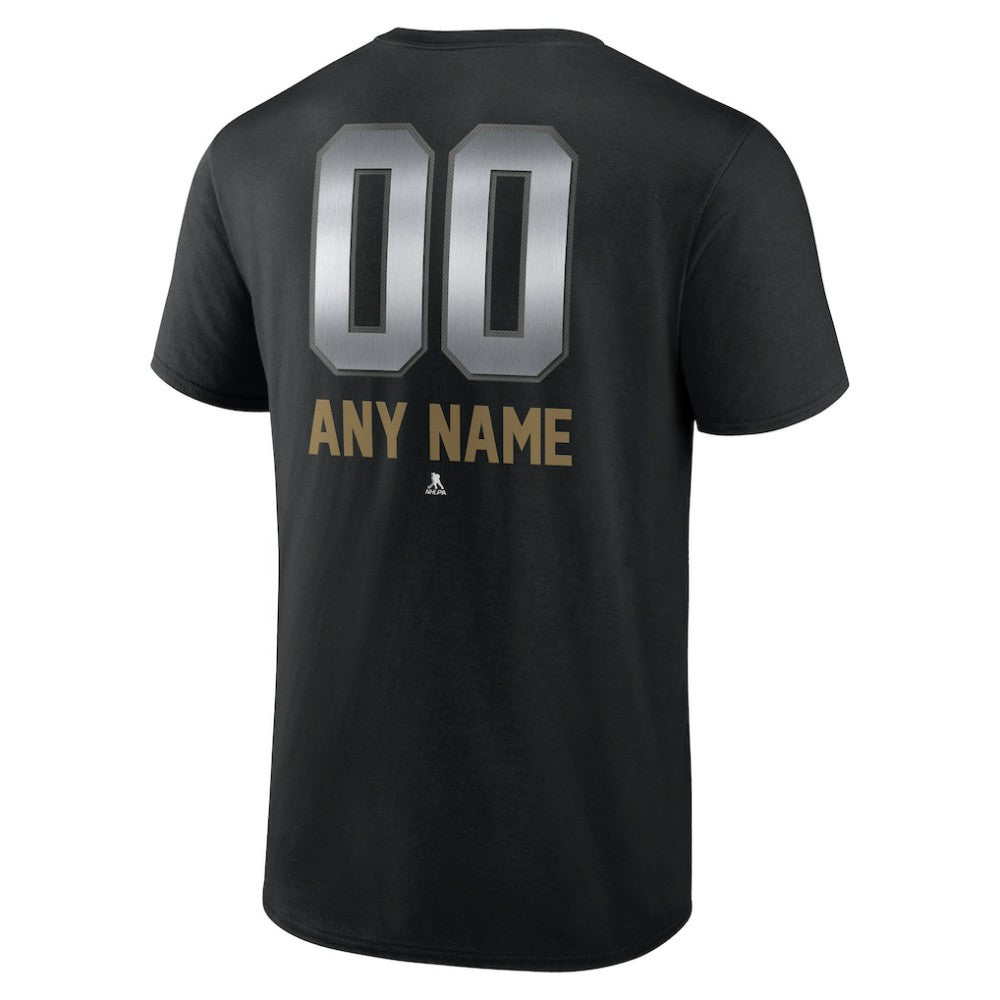Vegas Golden Knights Personalized Midnight Mascot Logo T-Shirt For Sale