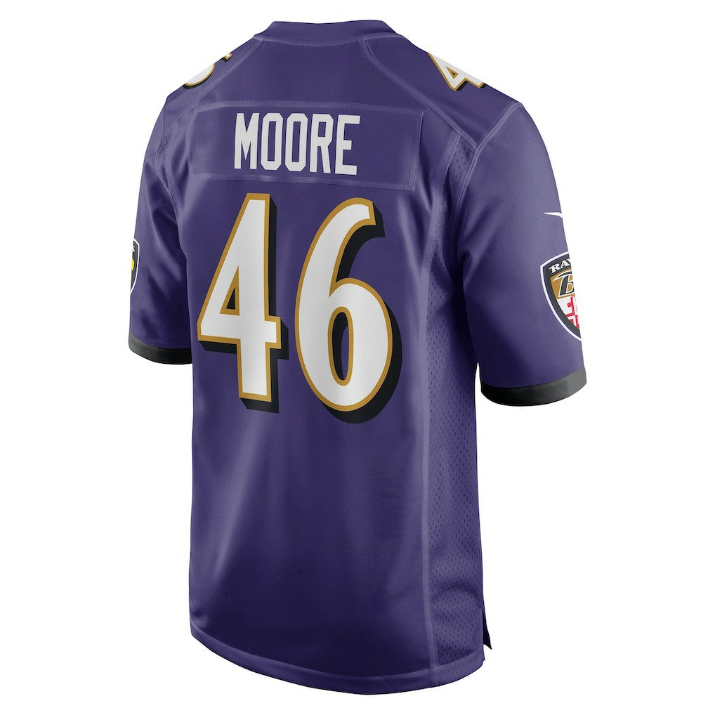Baltimore Ravens Nike Nick Moore  Game Jersey