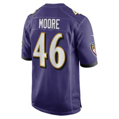 Baltimore Ravens Nike Nick Moore  Game Jersey