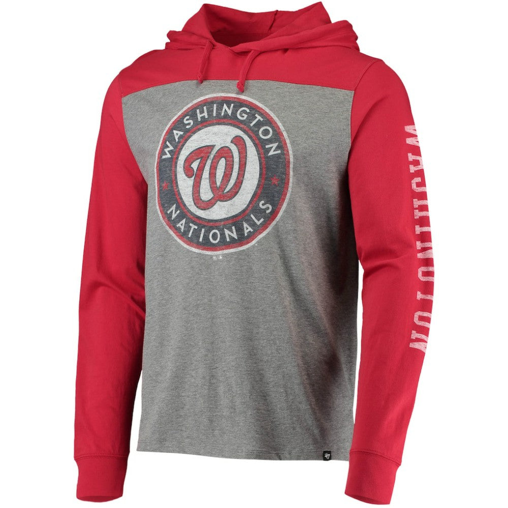 Washington Nationals '47 Franklin Wooster Pullover Hoodie | MLB Sale