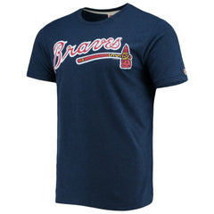 Atlanta Braves Homage Hand-Drawn Logo Tri-Blend T-Shirt | MLB Sale