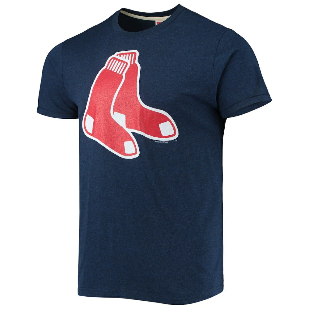Boston Red Sox Homage Hand-Drawn Logo Tri-Blend T-Shirt | MLB Shop