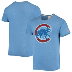 Chicago Cubs Homage Hand-Drawn Logo Tri-Blend T-Shirt | MLB New