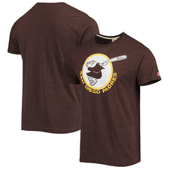 San Diego Padres Homage Hand-Drawn Logo Tri-Blend T-Shirt | MLB For sale