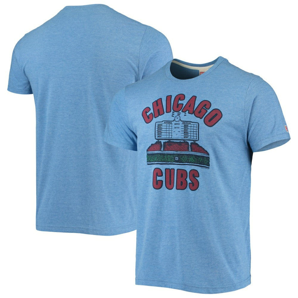 Chicago Cubs Homage Hyper Local Tri-Blend T-Shirt | MLB Shop