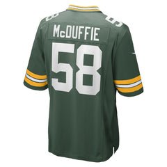 Green Bay Packers Nike Isaiah McDuffie  Game Jersey
