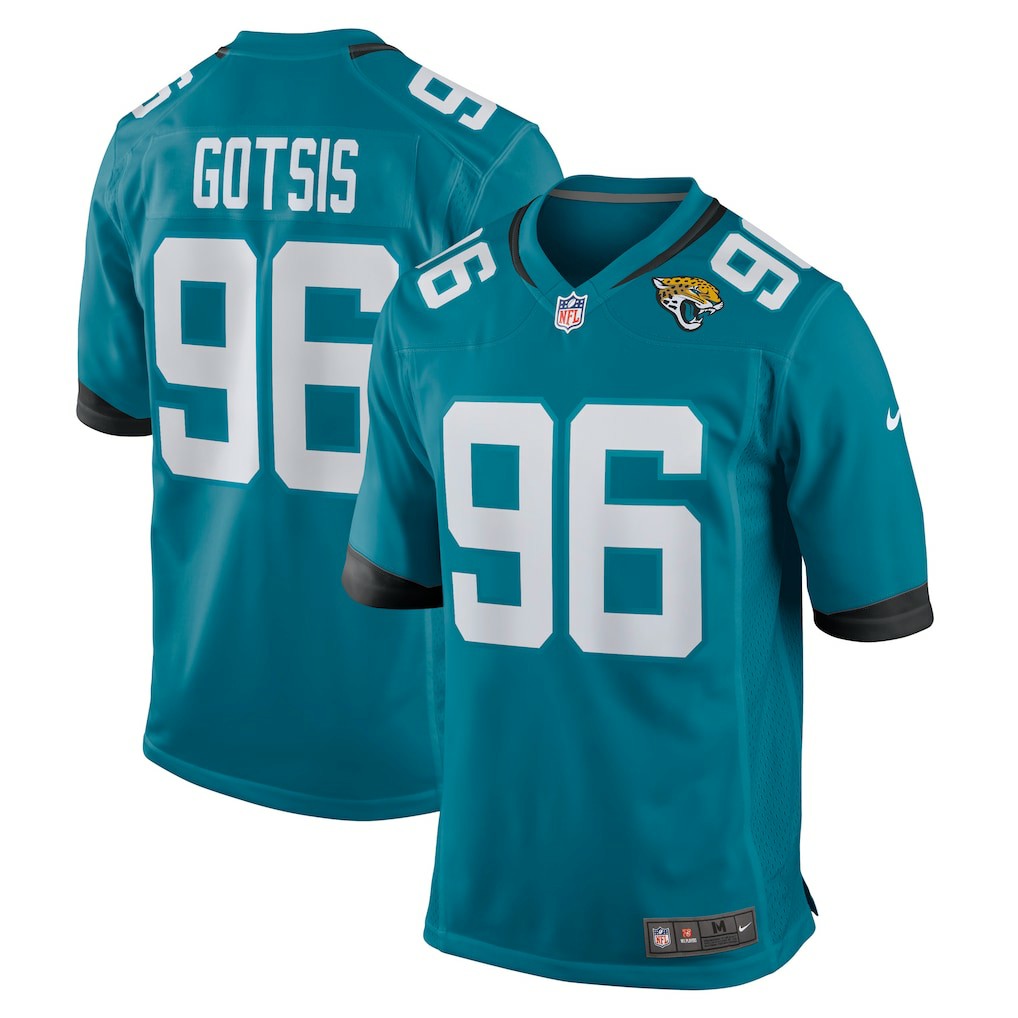 Jacksonville Jaguars Nike Adam Gotsis  Game Jersey