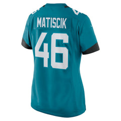 Jacksonville Jaguars Nike Ross Matiscik  Women's Game Jersey