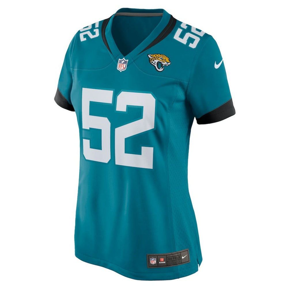 Jacksonville Jaguars Nike DaVon Hamilton  Women's Game Jersey