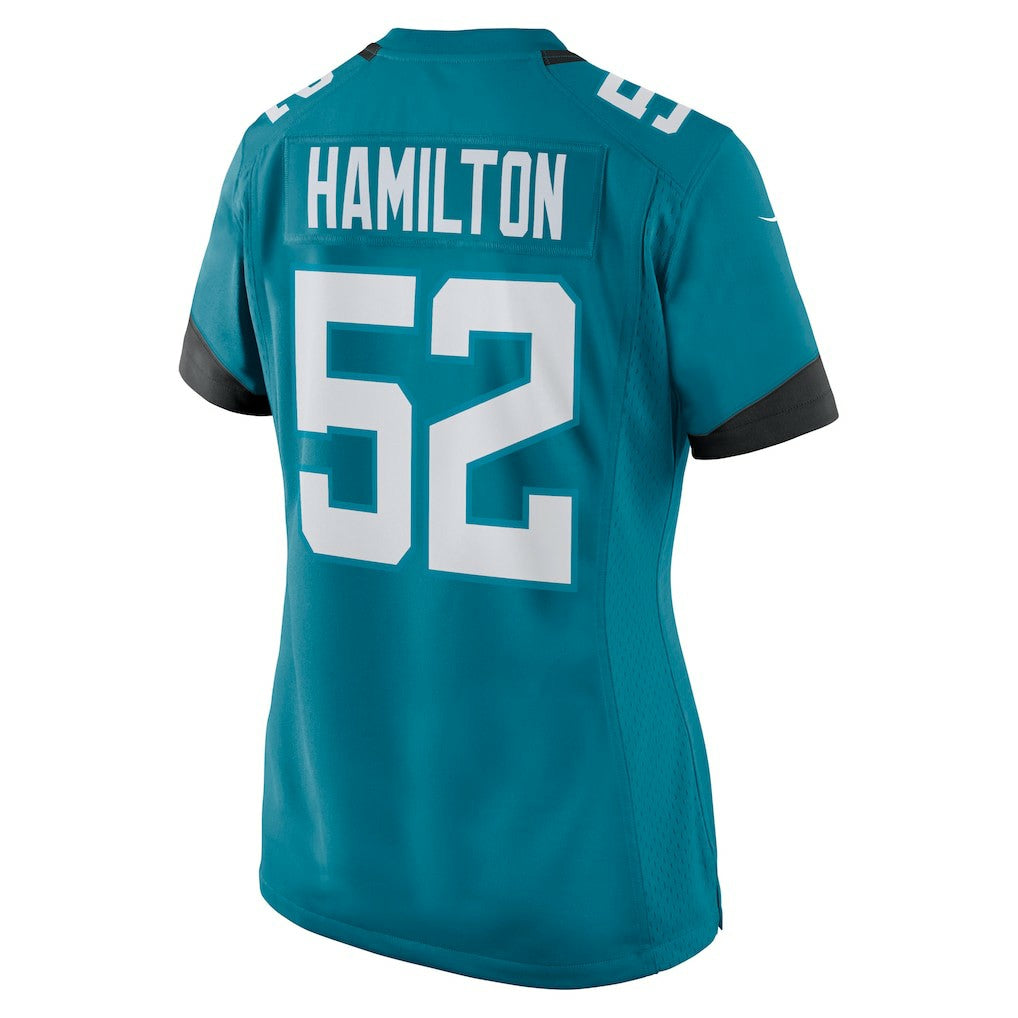 Jacksonville Jaguars Nike DaVon Hamilton  Women's Game Jersey