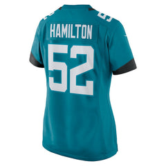 Jacksonville Jaguars Nike DaVon Hamilton  Women's Game Jersey