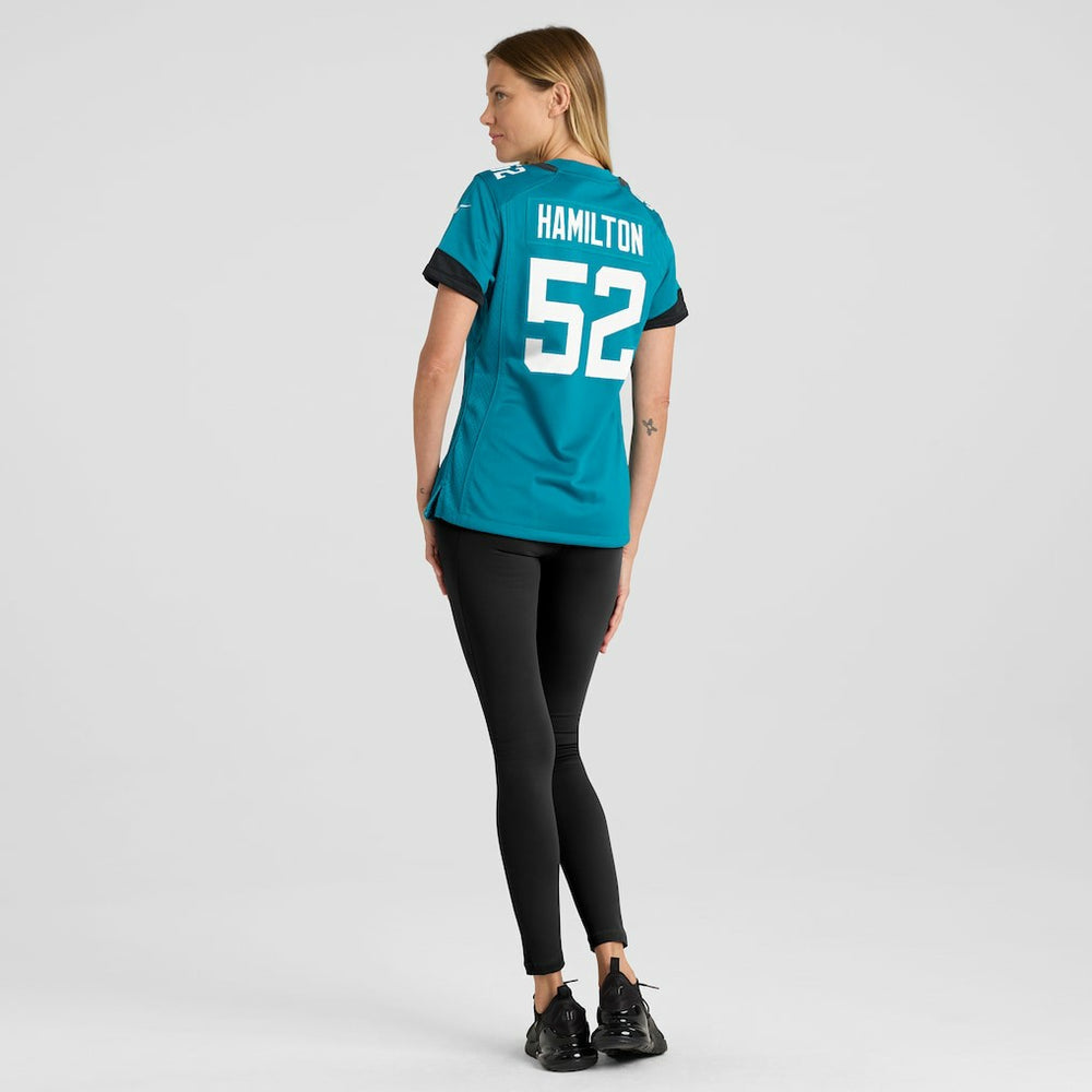 Jacksonville Jaguars Nike DaVon Hamilton  Women's Game Jersey