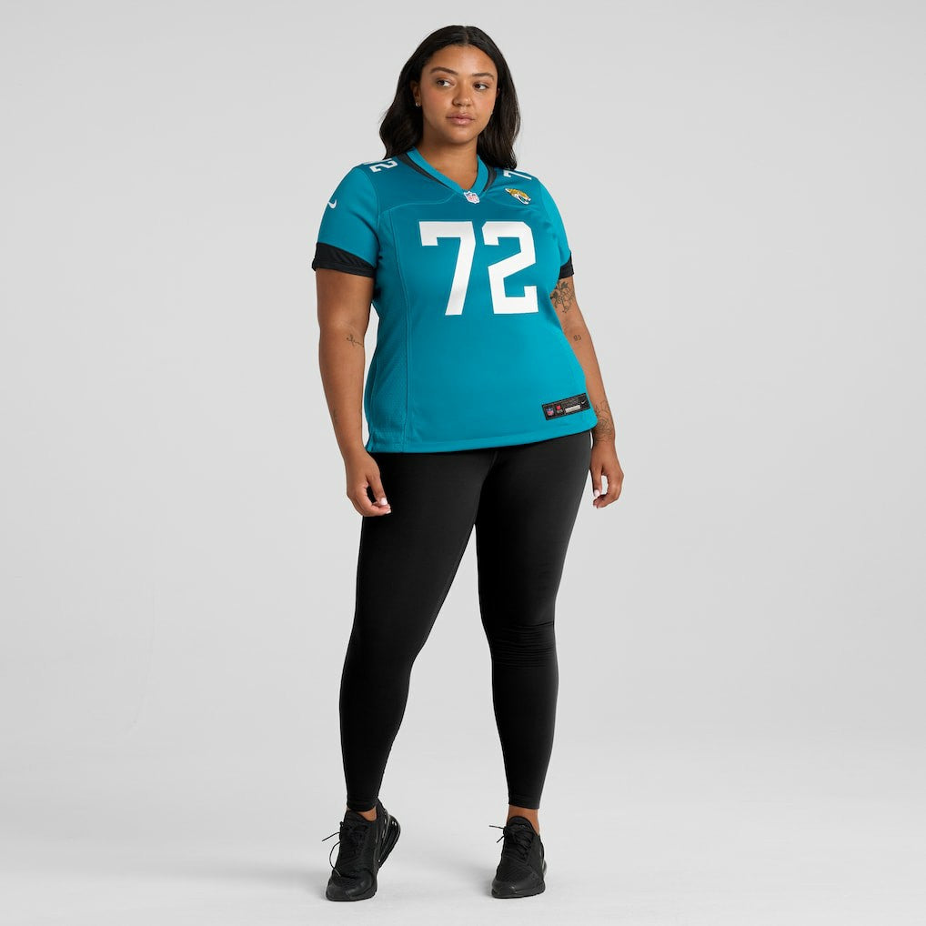 Jacksonville Jaguars Nike Walker Little  Women's Game Jersey