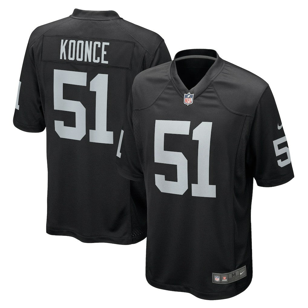 Las Vegas Raiders Nike Malcolm Koonce  Game Jersey