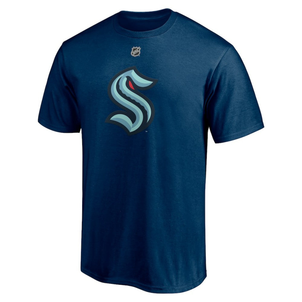 Philipp Grubauer Seattle Kraken Fanatics Authentic Stack Name & Number T-Shirt Outlet