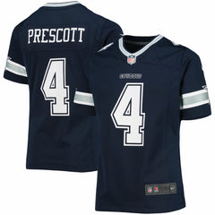 Dallas Cowboys Nike Dak Prescott  Girls Youth Team Game Jersey
