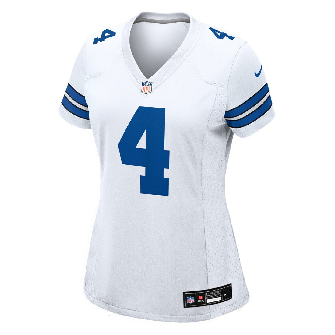 Dak Prescott Dallas Cowboys Women's Team Game Jersey - White