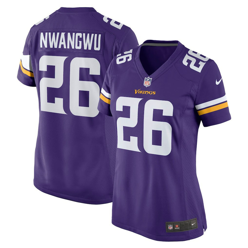 Minnesota Vikings Nike Kene Nwangwu  Women's Game Jersey