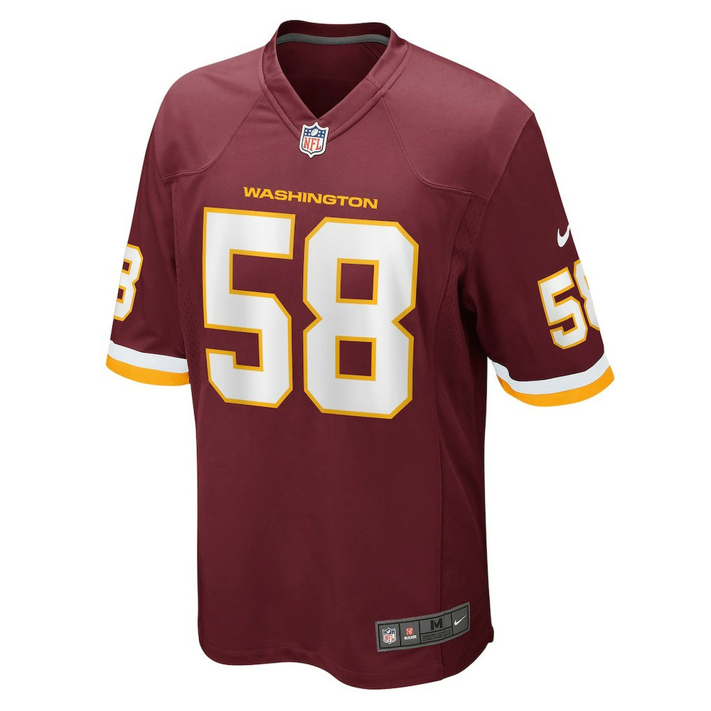 Washington Commanders Nike Shaka Toney Washington Football Team Game Jersey