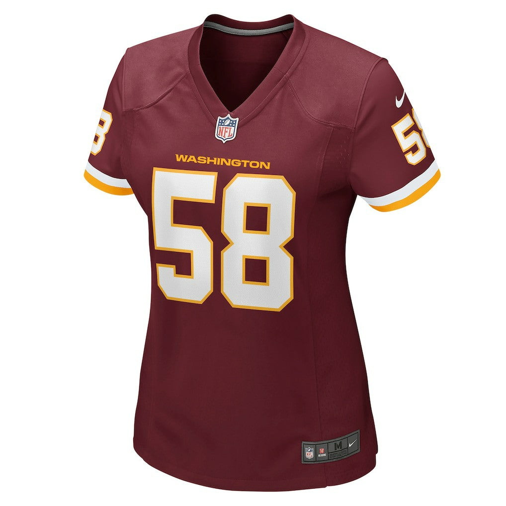 Washington Commanders Nike Shaka Toney Washington Football Team Women's Game Jersey