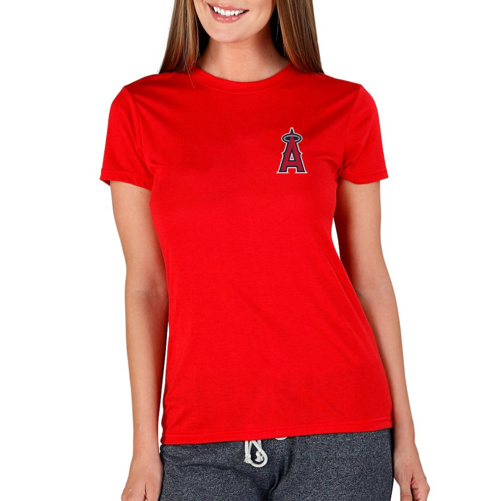 Los Angeles Angels Concepts Sport Women's Marathon Knit Top | MLB For sale