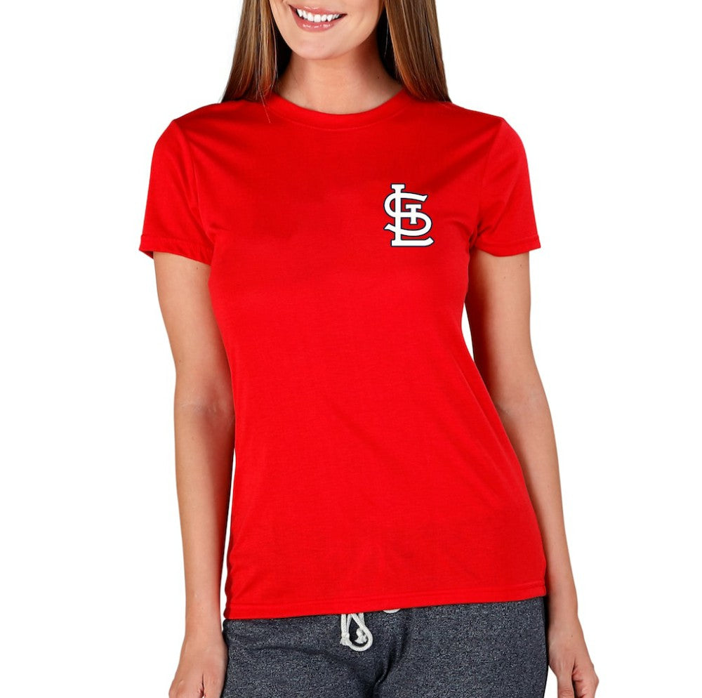 St. Louis Cardinals Concepts Sport Women's Marathon Knit Top | MLB Outlet