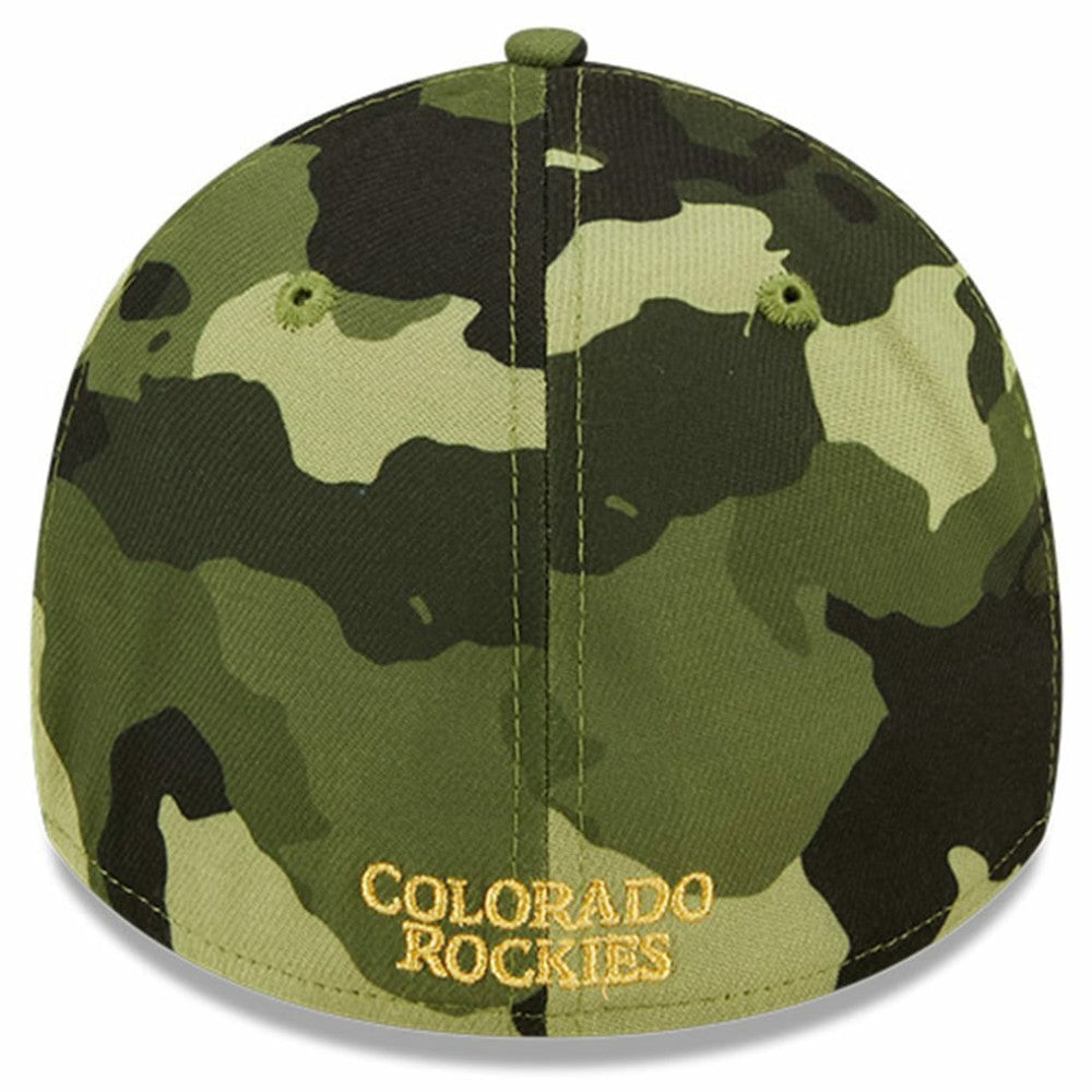 Colorado Rockies New Era 2022 Armed Forces Day 39THIRTY Flex Hat | MLB US