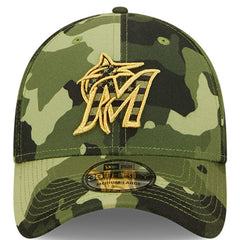 Miami Marlins New Era 2022 Armed Forces Day 39THIRTY Flex Hat | MLB New