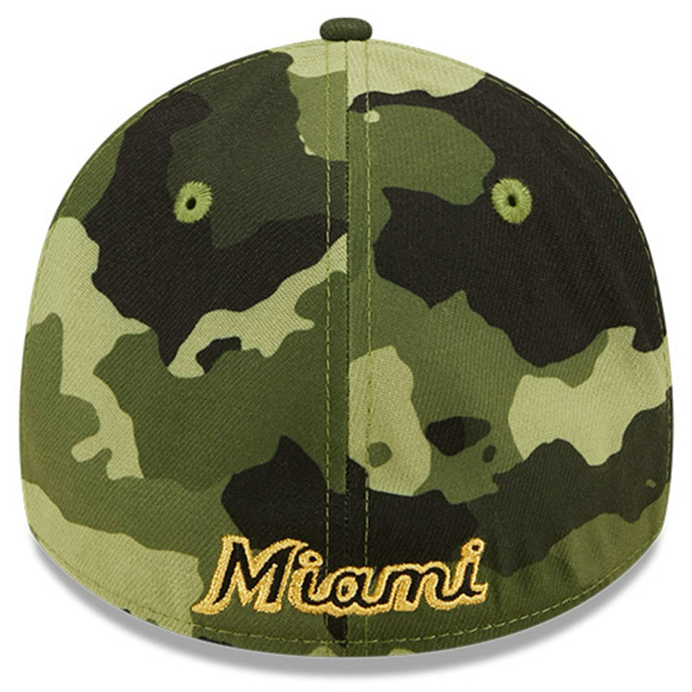 Miami Marlins New Era 2022 Armed Forces Day 39THIRTY Flex Hat | MLB New
