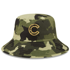 Chicago Cubs New Era 2022 Armed Forces Day Bucket Hat | MLB New
