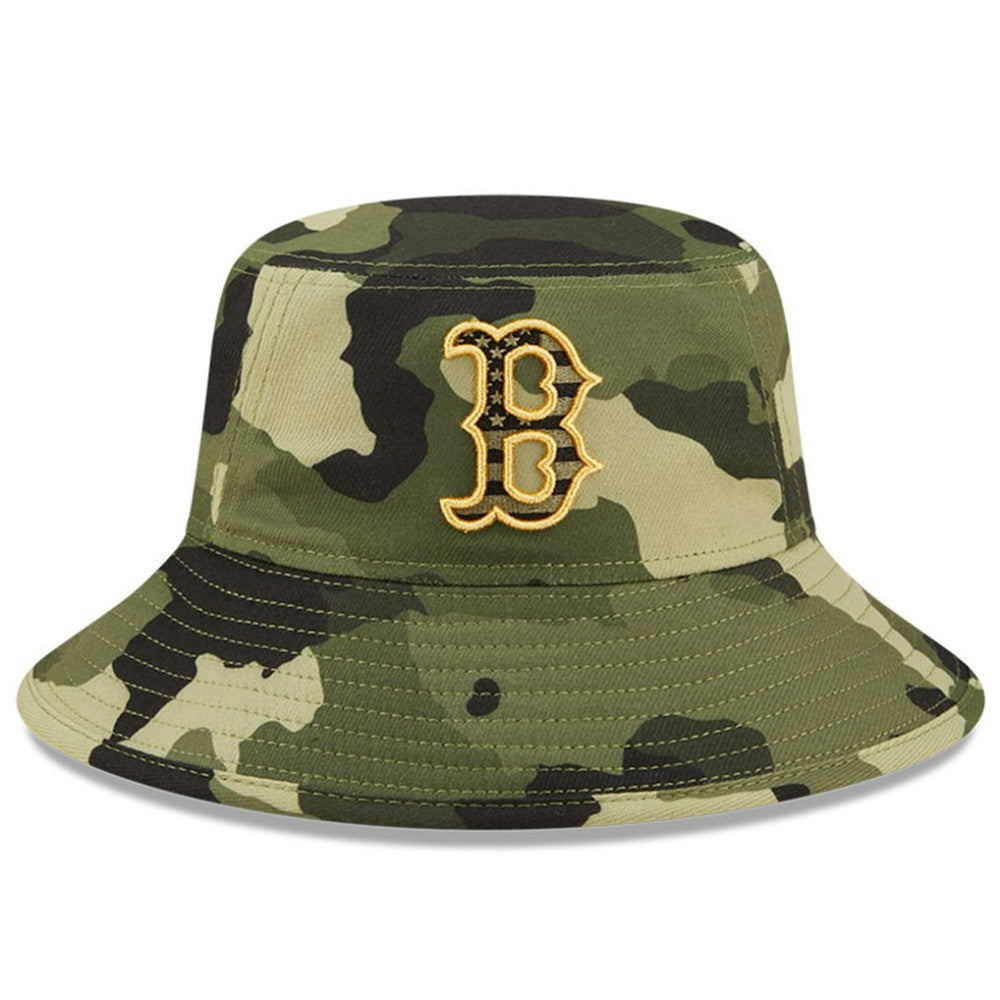 Boston Red Sox New Era 2022 Armed Forces Day Bucket Hat | MLB Discount