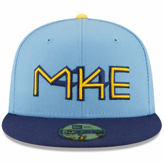 Milwaukee Brewers New Era 2022 City Connect 59FIFTY Fitted Hat | MLB Near me