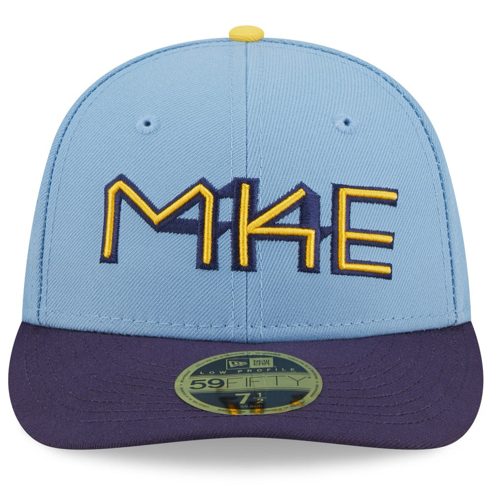 Milwaukee Brewers New Era 2022 City Connect Low Profile 59FIFTY Fitted Hat | MLB Online