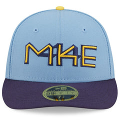 Milwaukee Brewers New Era 2022 City Connect Low Profile 59FIFTY Fitted Hat | MLB Online