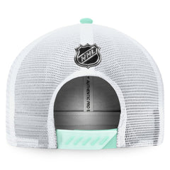 Seattle Kraken Fanatics 2022 NHL Draft Authentic Pro On Stage Trucker Adjustable Hat For Sale