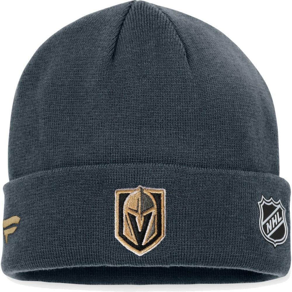 Vegas Golden Knights Fanatics Authentic Pro Rink Cuffed Knit Hat On Sale