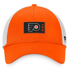 Philadelphia Flyers Fanatics Authentic Pro Rink Trucker Snapback Hat Discount
