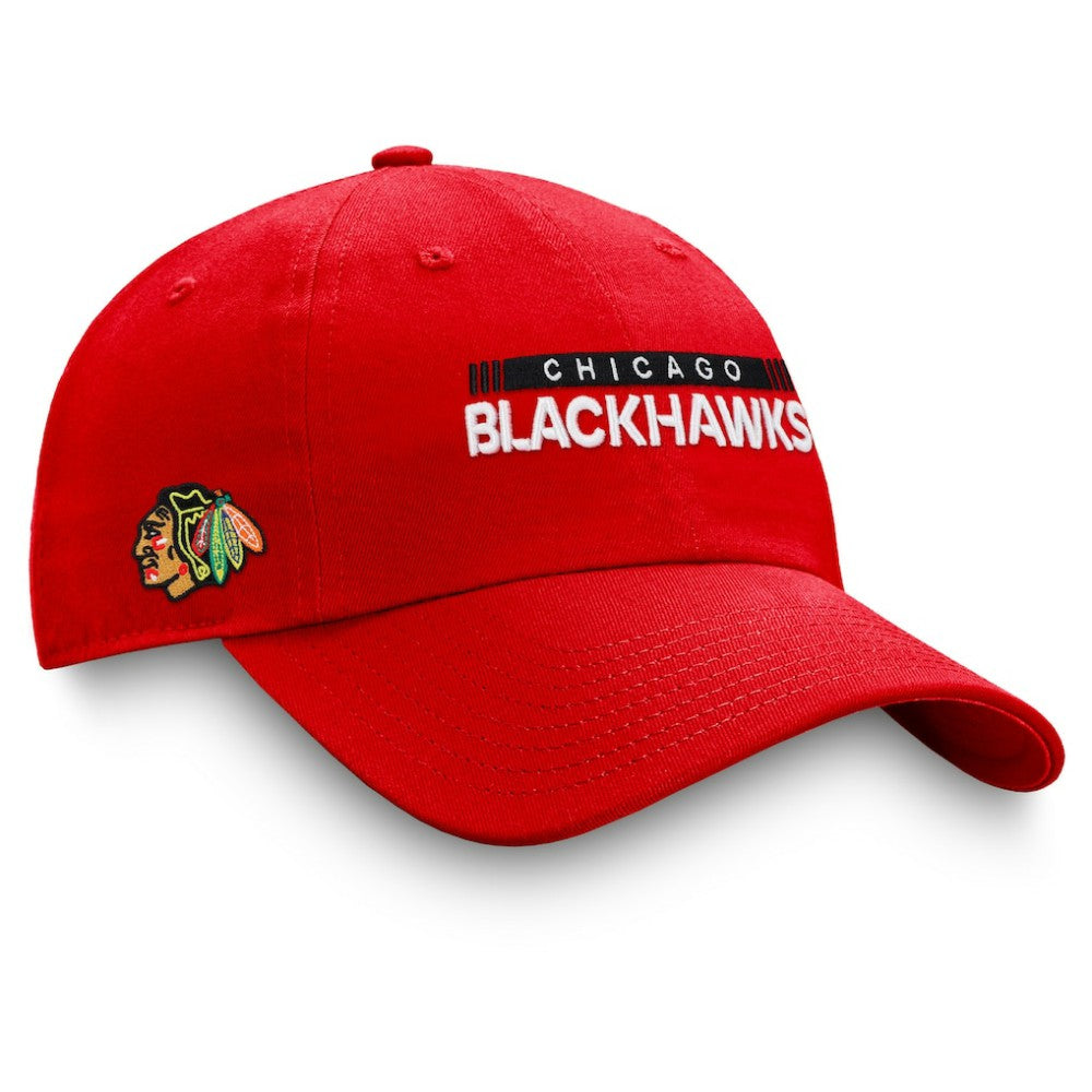 Chicago Blackhawks Fanatics Authentic Pro Rink Adjustable Hat Discount