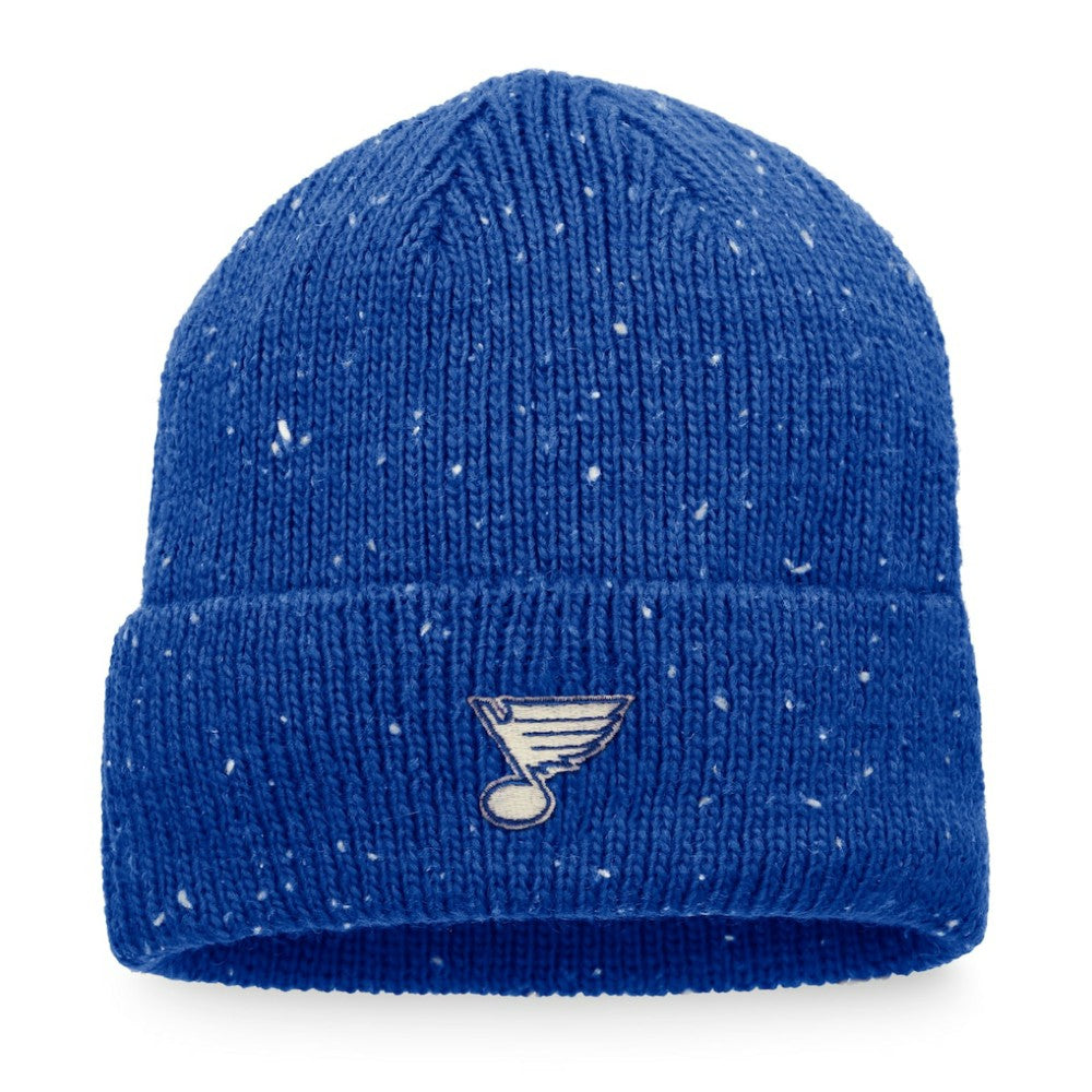 St. Louis Blues Fanatics Authentic Pro Rink Pinnacle Cuffed Knit Hat For Sale