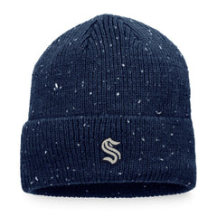 Seattle Kraken Fanatics Authentic Pro Rink Pinnacle Cuffed Knit Hat For Sale