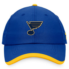 St. Louis Blues Fanatics Authentic Pro Rink Pinnacle Adjustable Hat For Sale