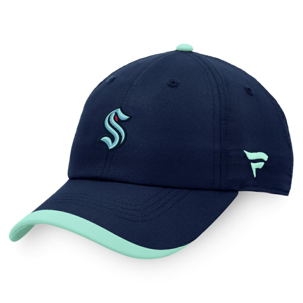 Seattle Kraken Fanatics Authentic Pro Rink Pinnacle Adjustable Hat Discount