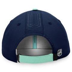 Seattle Kraken Fanatics Authentic Pro Rink Pinnacle Adjustable Hat Discount